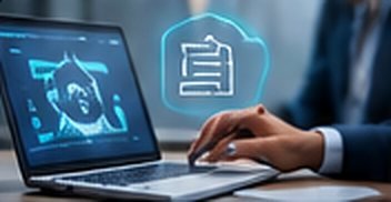 Helpdesk on a laptop